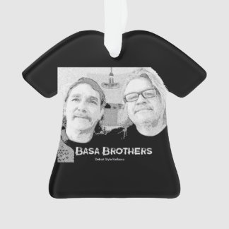 Basa Brothers Black T-Shirt kerstversiering Ornament