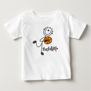 Basale Stokpoppetjes Basketbal T-shirts en Cadeaus