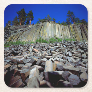 Basalformaties van Devils Postpile Kartonnen Onderzetters