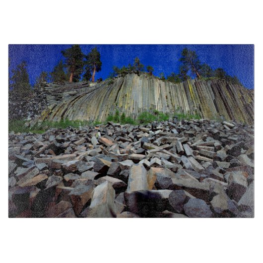 Basalformaties van Devils Postpile Snijplank (Voorkant)