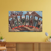 Basalt, Colorado - grote letterscènes Canvas Afdruk (Insitu (Woonkamer))