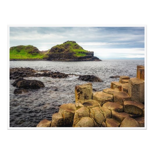Basalt Columns Giant’s Causeway Northern Ireland Foto Afdruk (Voorkant)