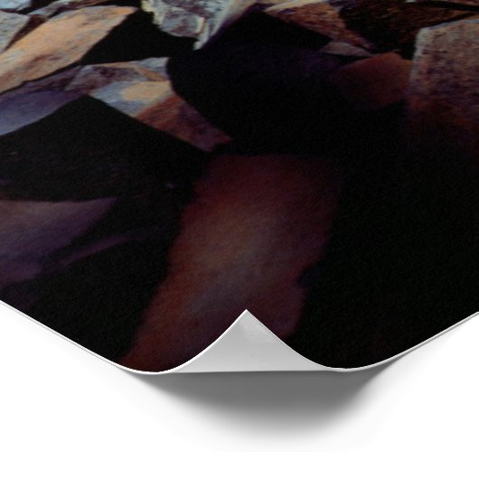 Basalt Formations of Devils Postpile Poster (Hoek)