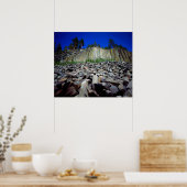 Basalt Formations of Devils Postpile Poster (Keuken)