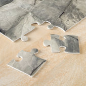 Basalt Kolommen op de strand van Reynisfjara Legpuzzel (Zijkant)