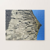 Basalt Kolommen op de strand van Reynisfjara Legpuzzel (Horizontaal)