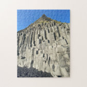 Basalt Kolommen op de strand van Reynisfjara Legpuzzel (Verticaal)
