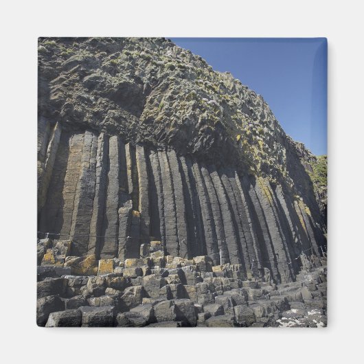 Basalt Kolommen van Fingal's Cave, Staffa, off Magneet (Voorkant)