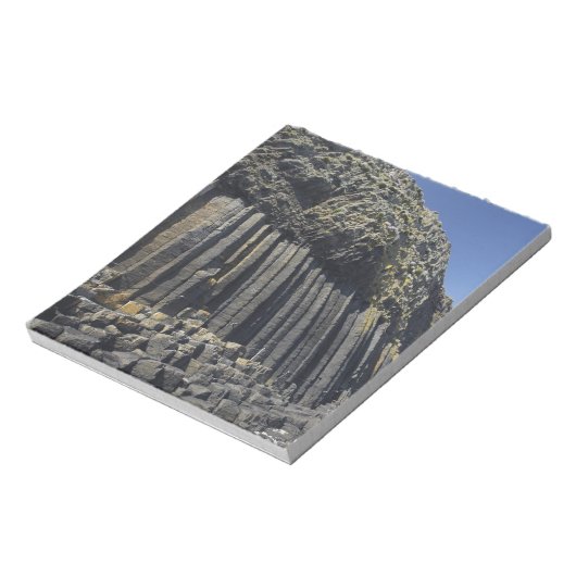 Basalt Kolommen van Fingal's Cave, Staffa, off Notitieblok (Linkerzijde)