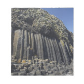 Basalt Kolommen van Fingal's Cave, Staffa, off Notitieblok (Voorkant)
