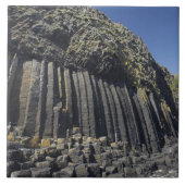 Basalt Kolommen van Fingal's Cave, Staffa, off Tegeltje (Voorkant)