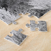 Basalt Lava Rocks Southwest Black en White Photo Legpuzzel (Zijkant)