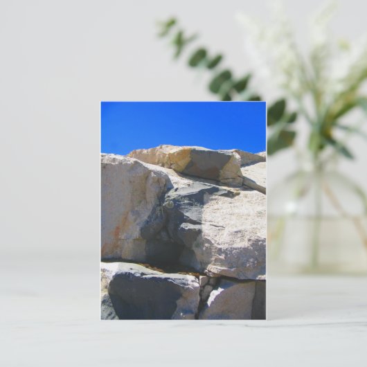 Basalt Rock Dike Geology Briefkaart (Staand voorkant)