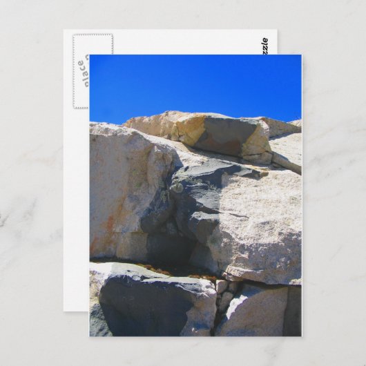 Basalt Rock Dike Geology Briefkaart (Voorkant / Achterkant)