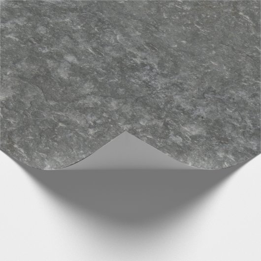 Basalt Rock Stone Texture Cadeaupapier (Hoek)