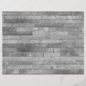 Basalt-steenwand Flyer (Voorkant)