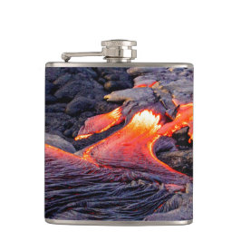 Basaltische lavastroom heupfles