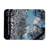 Basaltzuilen, duivels postpile Nationaal Monument Magneet (Horizontaal)