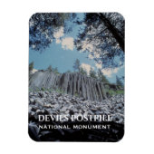 Basaltzuilen, duivels postpile Nationaal Monument Magneet (Verticaal)
