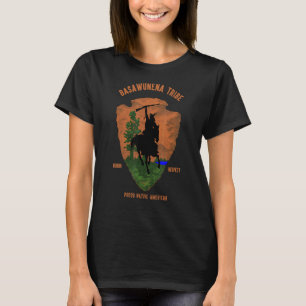 Basawunena Tribe Native American Indian Proud Retr T-shirt
