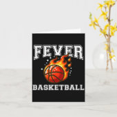 Basball Fever Vintage Kaart (Gele Bloem)