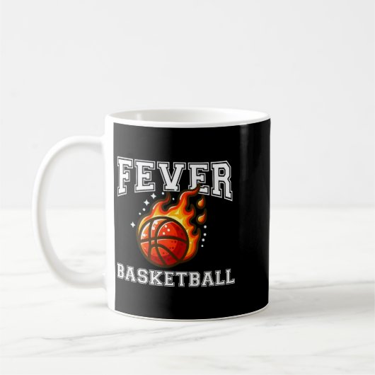 Basball Fever Vintage Koffiemok (Links)