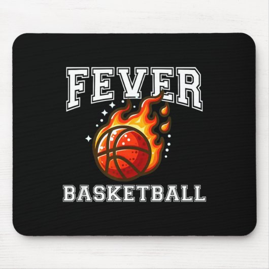Basball Fever Vintage Muismat (Voorkant)