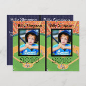 Basball-kaarten personaliseren briefkaart (Voorkant / Achterkant)