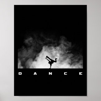 Basbo Dance Lace - Zwart Poster