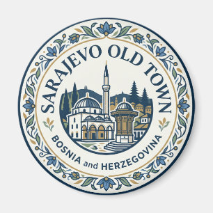 Baščaršija (oude binnenstad van Sarajevo) Magneet