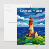 Basco Vuurtoren Filipijnen Briefkaart (Voorkant / Achterkant)