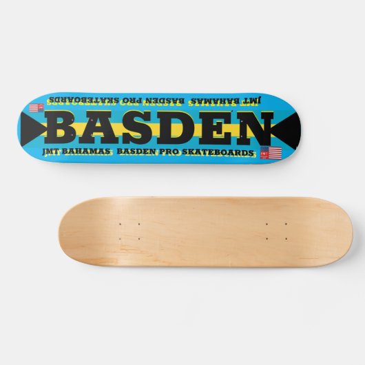 BASDEN JMT 7 3/4" Skateboard Deck (Horizontaal)
