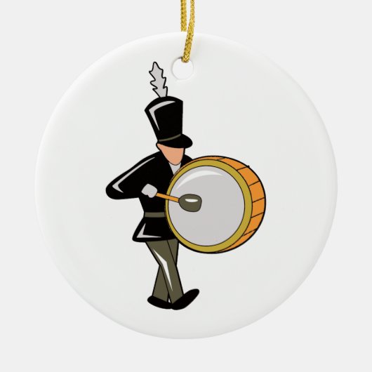 basdrummer marmert zwart abstract.png keramisch ornament (Voorkant)
