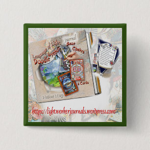 Base-chakra-journaalButton Vierkante Button 5,1 Cm