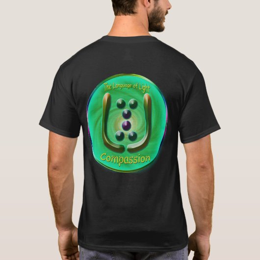 Base Chakra - Symbool van Vergeving T-shirt (Achterkant)