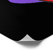 Base-ist Funny Chemistry Pun Dark BG Poster (Hoek)