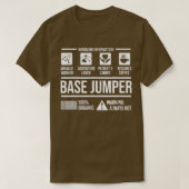 Base Jumper 26 T-shirt (Design voorkant)