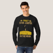 Base Jumper Op De Maan T-shirt (Voorkant volledig)