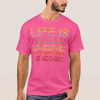 Base Jumper voor mannen Het leven is een avontuur T-shirt