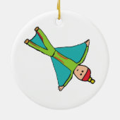BASE Jumping Keramisch Ornament (Achterkant)