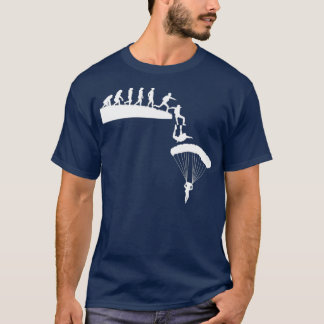 Base Jumping Paragliding Parachuting Skydiving T-shirt