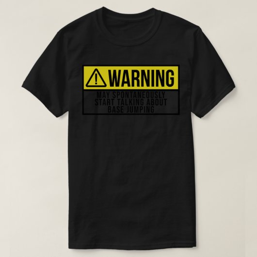 Base Jumping T-shirt (Design voorkant)