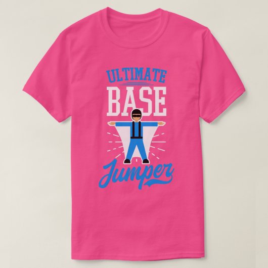 Base Jumping Ultimate Base Jumper (1) T-shirt (Design voorkant)