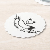 Base para copos kartonnen onderzetters (Gekanteld)