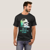 BasebaIl I Will Be Waiting For You At Home Funny S T-shirt (Voorkant volledig)