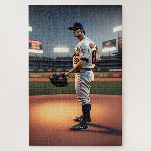 Baseball 1014-stuk Jigzaag Puzzle Legpuzzel (Verticaal)