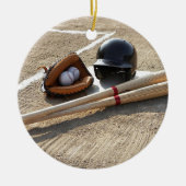 Baseball 11 keramisch ornament (Voorkant)