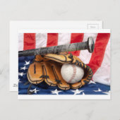 Baseball 18 Verenigde Staten Briefkaart (Voorkant / Achterkant)