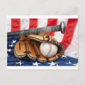 Baseball 18 Verenigde Staten Briefkaart (Voorkant)