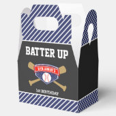 Baseball 1e verjaardag bedankdoosjes (Geopend)